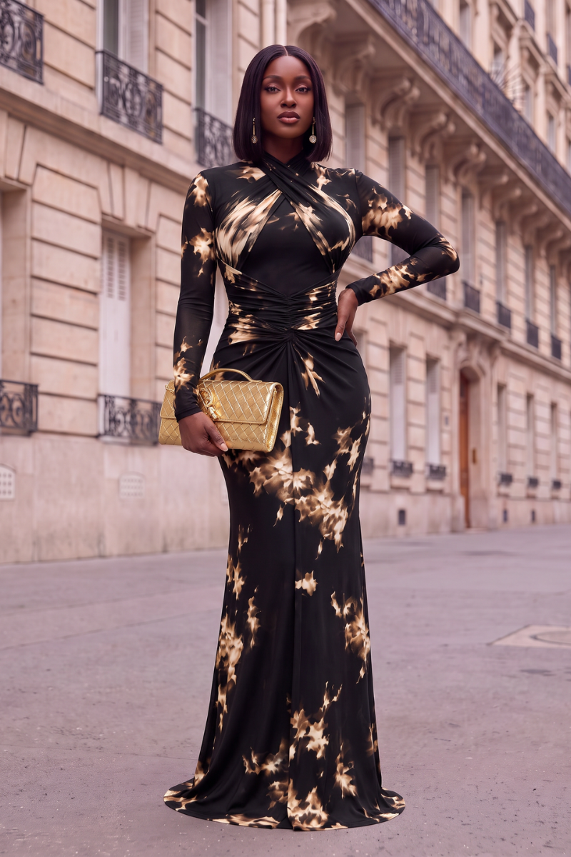 Eclipse Mesh Dress