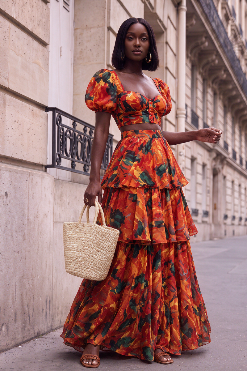 The Sienna Abstract Floral