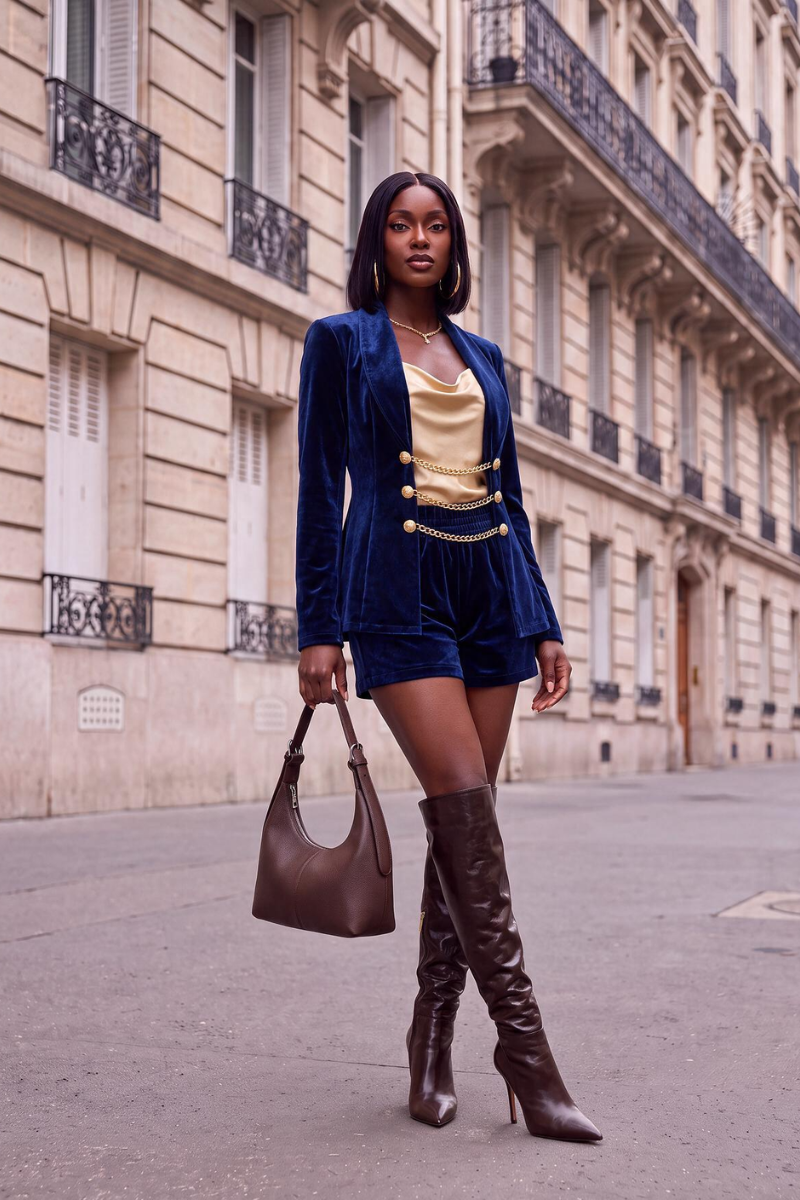 Parisian Velvet Set