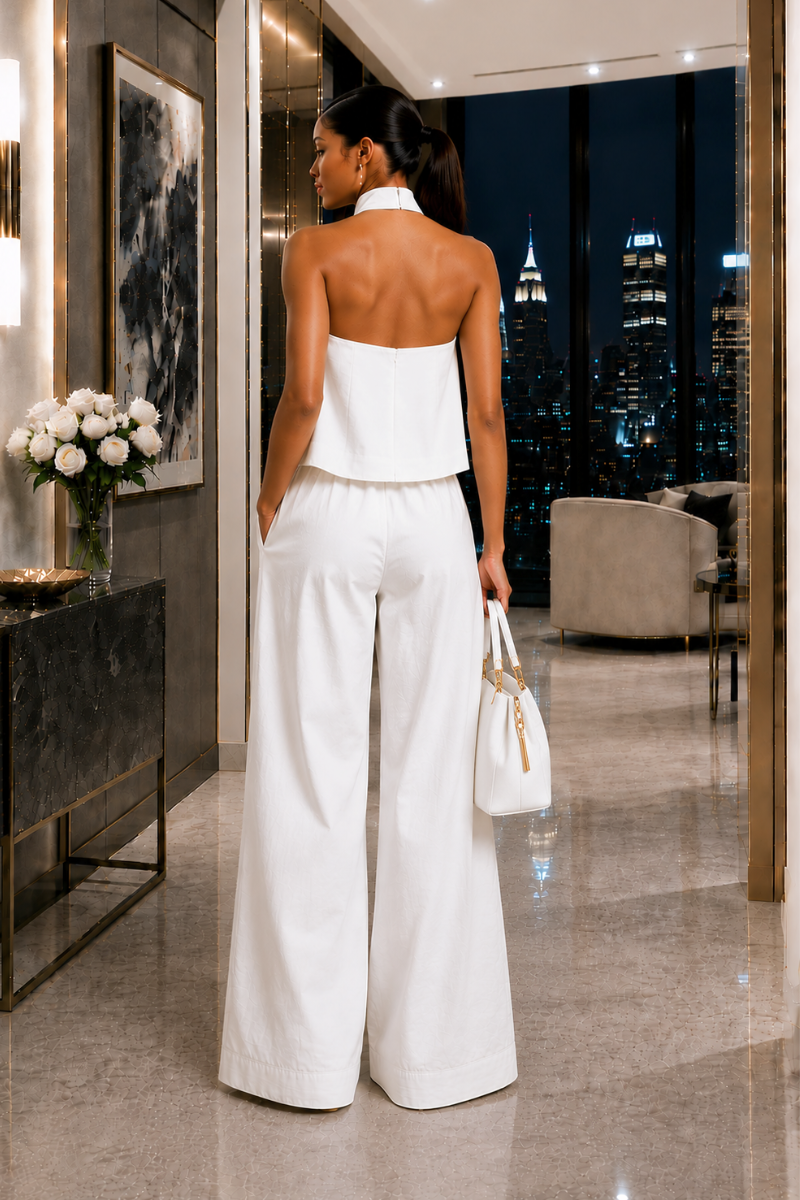 Riviera Halter & Palazzo Set