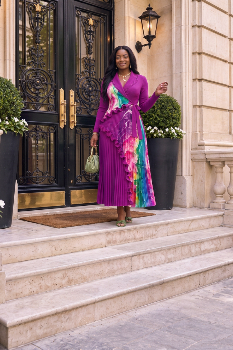 Florence Wrap Maxi Dress