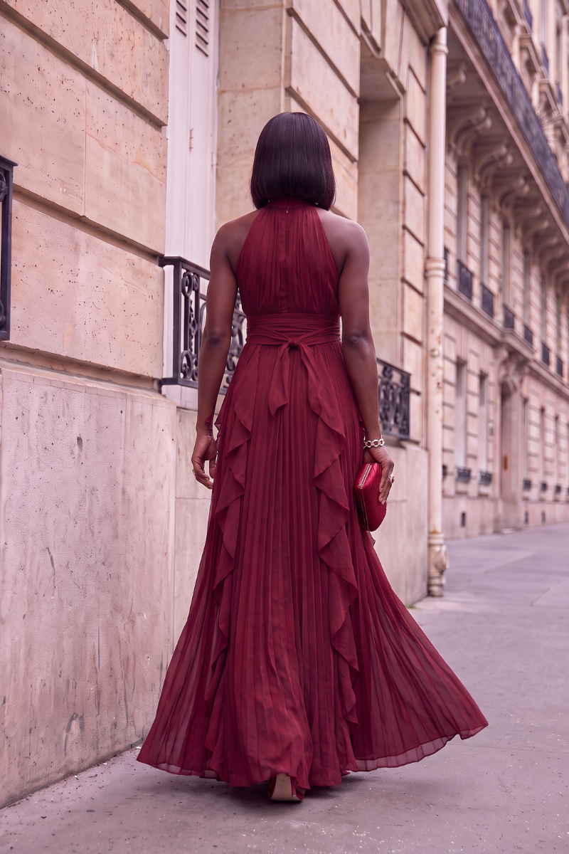 Evelyn Tiered Ruffle Gown