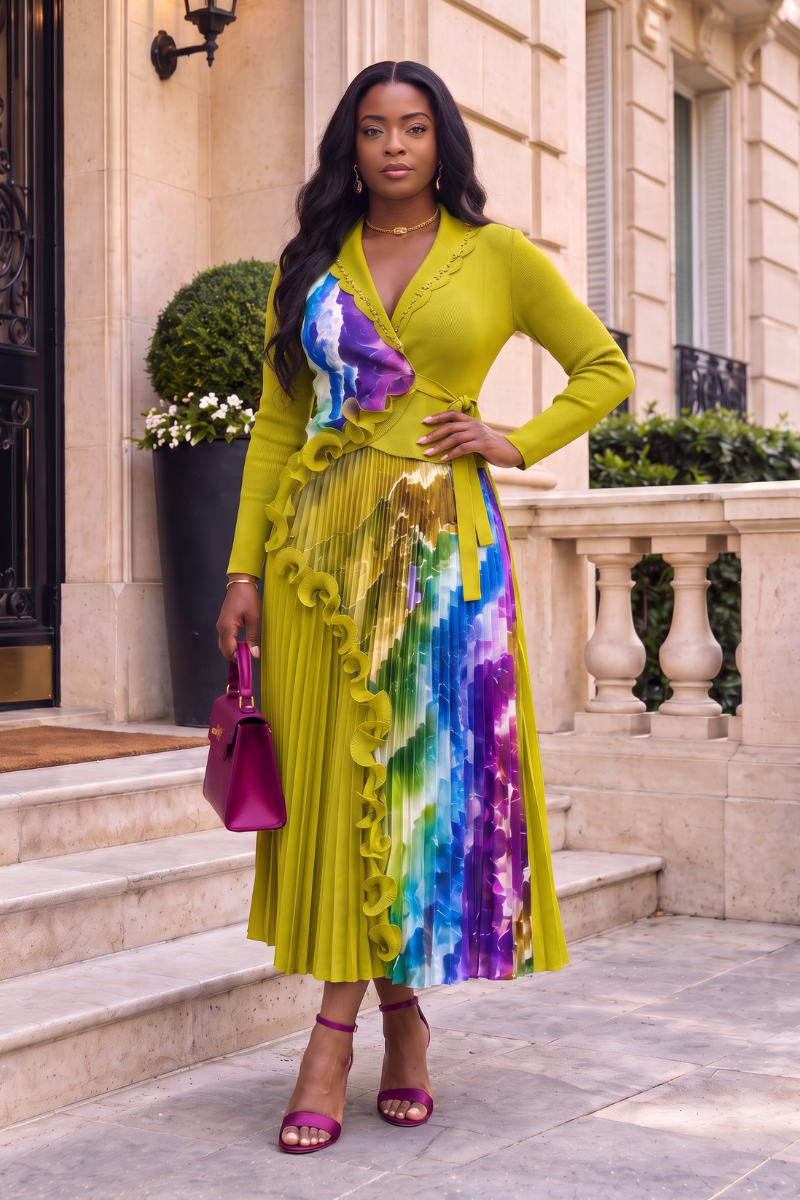 Florence Wrap Maxi Dress