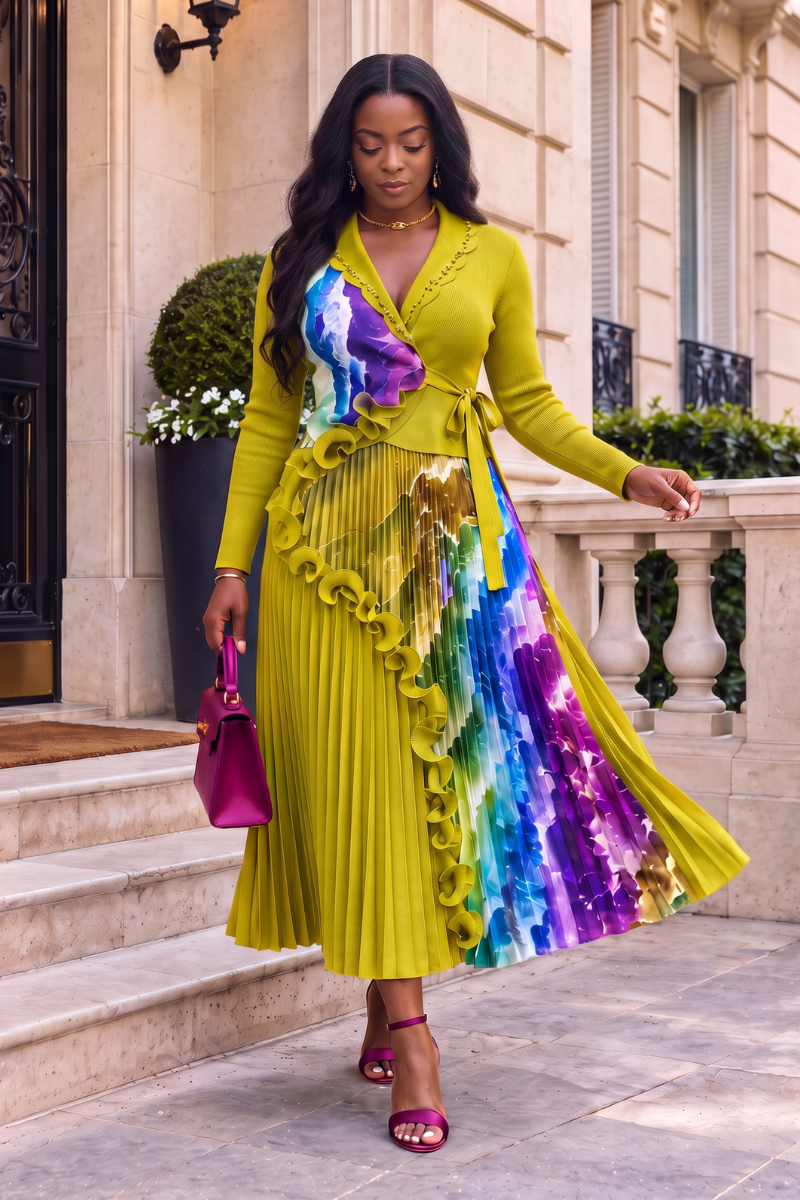 Florence Wrap Maxi Dress