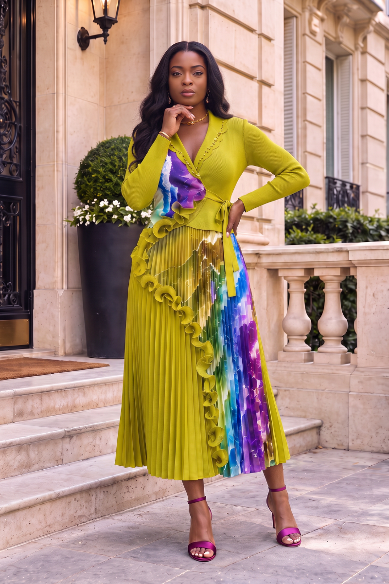 Florence Wrap Maxi Dress