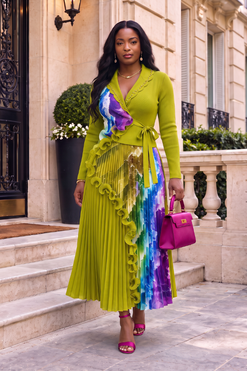 Florence Wrap Maxi Dress