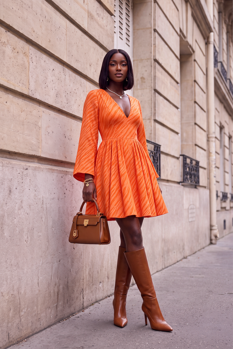 Sunset Glow Mini Dress