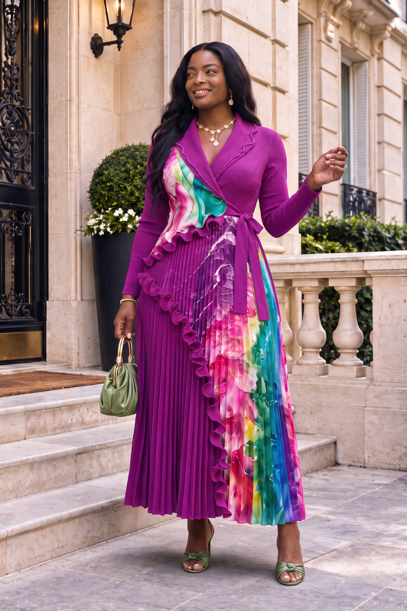 Florence Wrap Maxi Dress